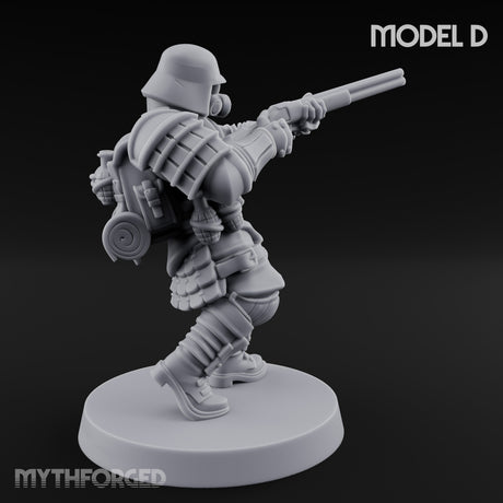 Flamer Rifle Advancing Shogunate Yeoman D gallery 4