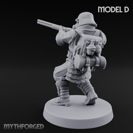 Flamer Rifle Advancing Shogunate Yeoman D gallery 6