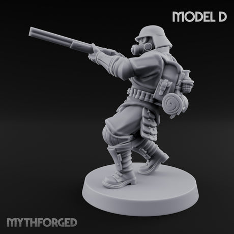 Flamer Rifle Advancing Shogunate Yeoman D gallery 7