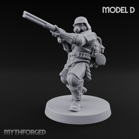 Flamer Rifle Advancing Shogunate Yeoman D gallery 8
