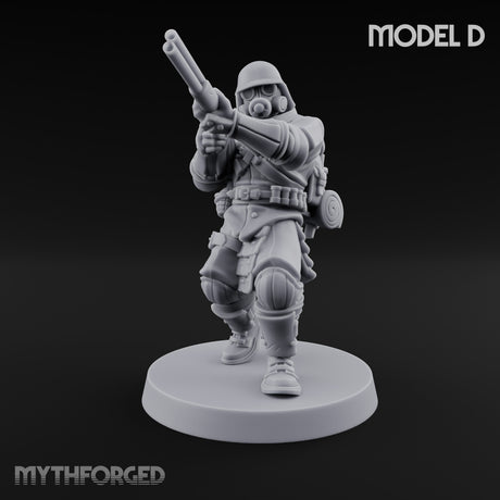 Flamer Rifle Advancing Shogunate Yeoman D gallery 9