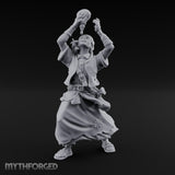 Flask Draining Alchemist Miniature for Dungeons and Dragons, Pathfinder or other TTRPGs