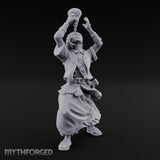 Flask Draining Alchemist Miniature for Dungeons and Dragons, Pathfinder or other TTRPGs