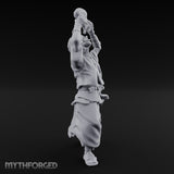 Flask Draining Alchemist Miniature for Dungeons and Dragons, Pathfinder or other TTRPGs