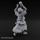 Flask Draining Alchemist Miniature for Dungeons and Dragons, Pathfinder or other TTRPGs