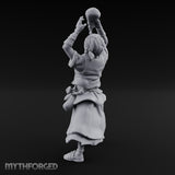 Flask Draining Alchemist Miniature for Dungeons and Dragons, Pathfinder or other TTRPGs