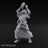 Flask Draining Alchemist Miniature for Dungeons and Dragons, Pathfinder or other TTRPGs