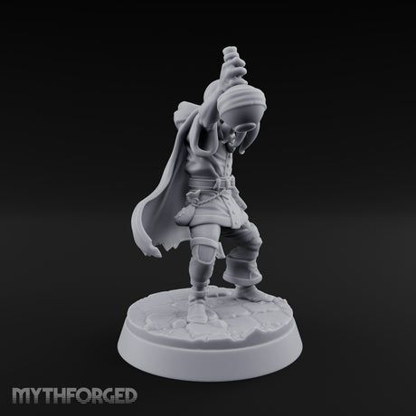 Flask Hurling Mind Flayer Alchemist Miniature for Dungeons and Dragons, Pathfinder or other TTRPGs