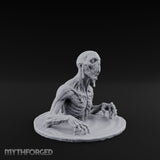 Flesh-Dripping Surface-Clawing Zombie Lurker Miniature for Dungeons and Dragons, Pathfinder or other TTRPGs