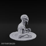 Flesh-Dripping Surface-Clawing Zombie Lurker Miniature for Dungeons and Dragons, Pathfinder or other TTRPGs