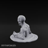 Flesh-Dripping Surface-Clawing Zombie Lurker Miniature for Dungeons and Dragons, Pathfinder or other TTRPGs