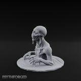 Flesh-Dripping Surface-Clawing Zombie Lurker Miniature for Dungeons and Dragons, Pathfinder or other TTRPGs
