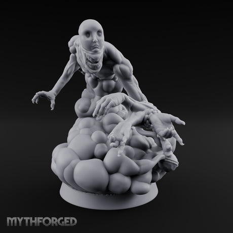 Flesh Tearing Lunge Moon-Beast Miniature for Dungeons and Dragons, Pathfinder or other TTRPGs