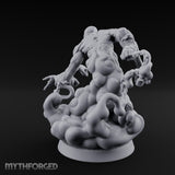 Flesh Tearing Lunge Moon-Beast Miniature for Dungeons and Dragons, Pathfinder or other TTRPGs