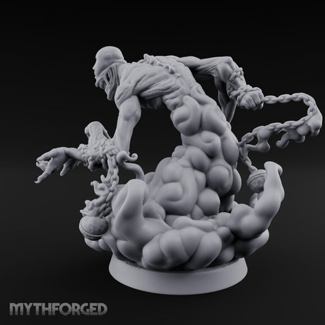 Flesh Tearing Lunge Moon-Beast Miniature for Dungeons and Dragons, Pathfinder or other TTRPGs
