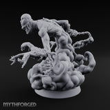 Flesh Tearing Lunge Moon-Beast Miniature for Dungeons and Dragons, Pathfinder or other TTRPGs