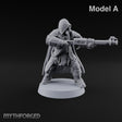 Barrel and Benediction Human Hooded Gunner A