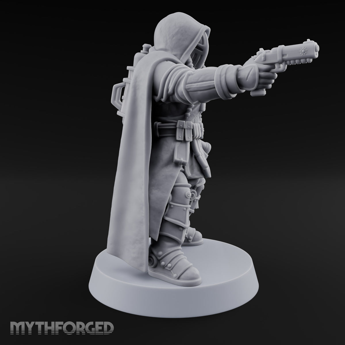 Barrel and Benediction Human Hooded Gunners — B
