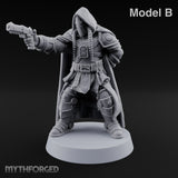 Barrel and Benediction Human Hooded Gunner B