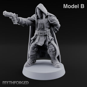 Barrel and Benediction Human Hooded Gunner B