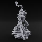 Stitched Together Wrong Necrolinked Wights Miniature for Dungeons and Dragons, Pathfinder or other TTRPGs