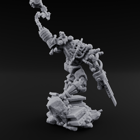 Stitched Together Wrong Necrolinked Wight A Miniature for Dungeons and Dragons, Pathfinder or other TTRPGs