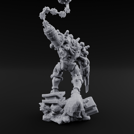 Stitched Together Wrong Necrolinked Wight A Miniature for Dungeons and Dragons, Pathfinder or other TTRPGs