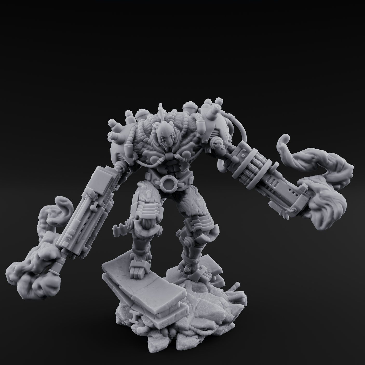 Stitched Together Wrong Necrolinked Wights Miniature for Dungeons and Dragons, Pathfinder or other TTRPGs