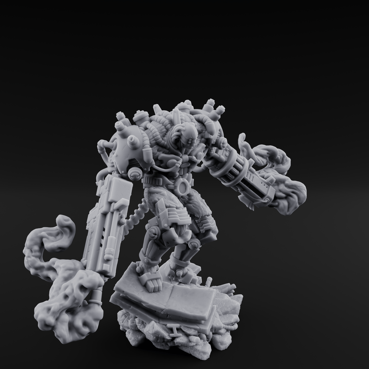 Stitched Together Wrong Necrolinked Wights Miniature for Dungeons and Dragons, Pathfinder or other TTRPGs
