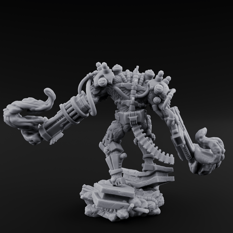 Stitched Together Wrong Necrolinked Wight B Miniature for Dungeons and Dragons, Pathfinder or other TTRPGs