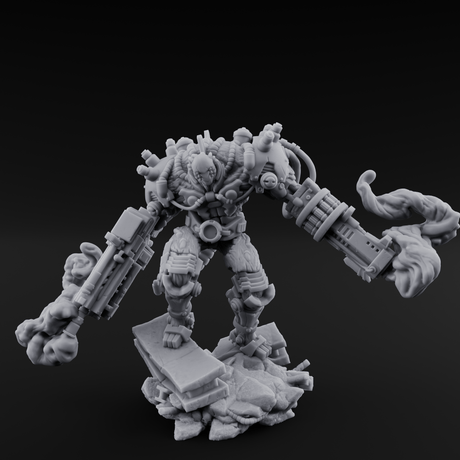 Stitched Together Wrong Necrolinked Wight B Miniature for Dungeons and Dragons, Pathfinder or other TTRPGs