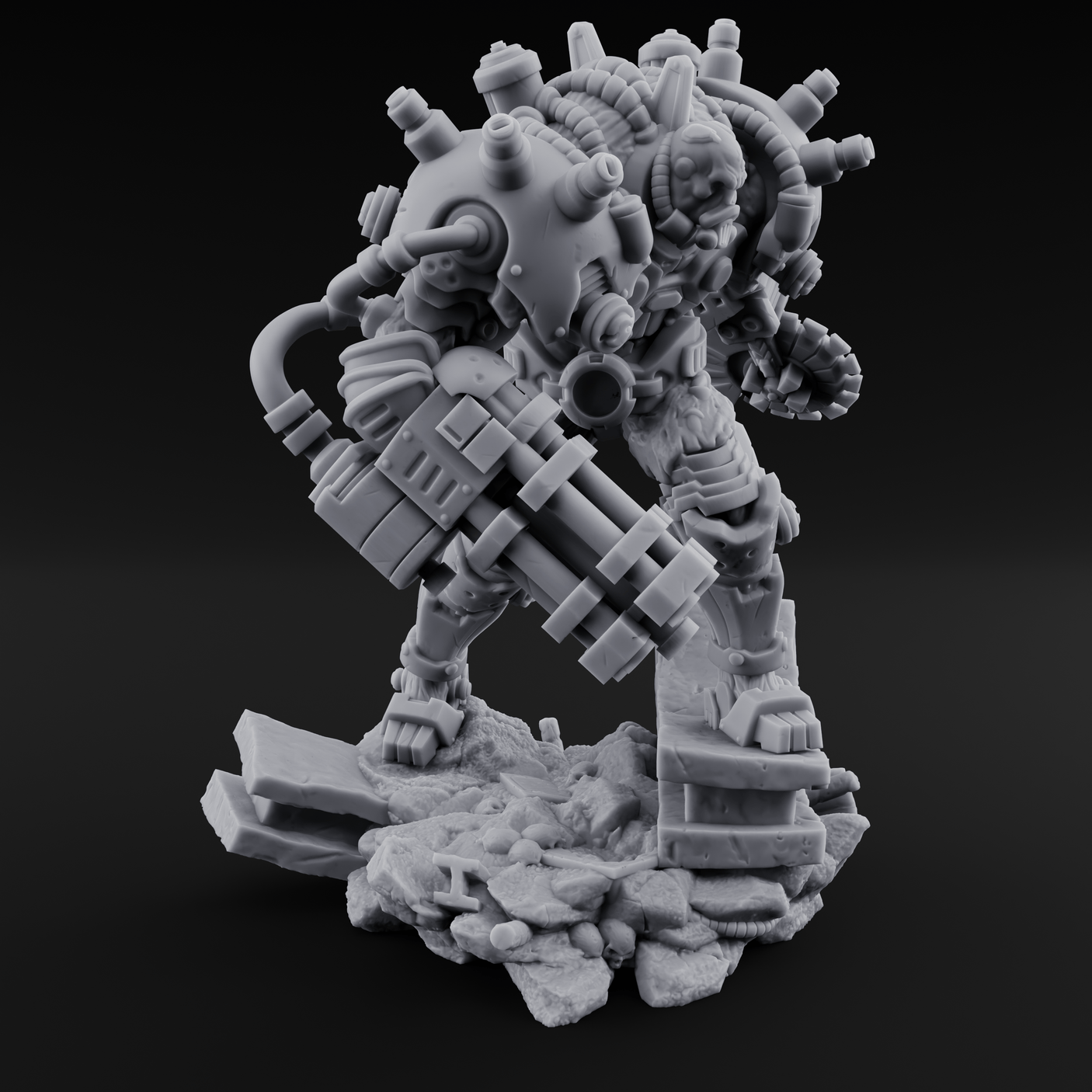 Stitched Together Wrong Necrolinked Wights Miniature for Dungeons and Dragons, Pathfinder or other TTRPGs