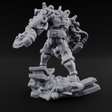 Stitched Together Wrong Necrolinked Wight C Miniature for Dungeons and Dragons, Pathfinder or other TTRPGs