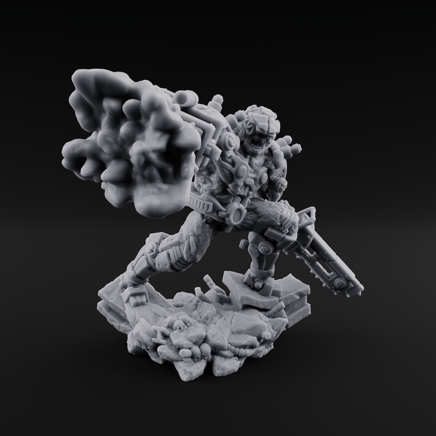 Stitched Together Wrong Necrolinked Wights Miniature for Dungeons and Dragons, Pathfinder or other TTRPGs