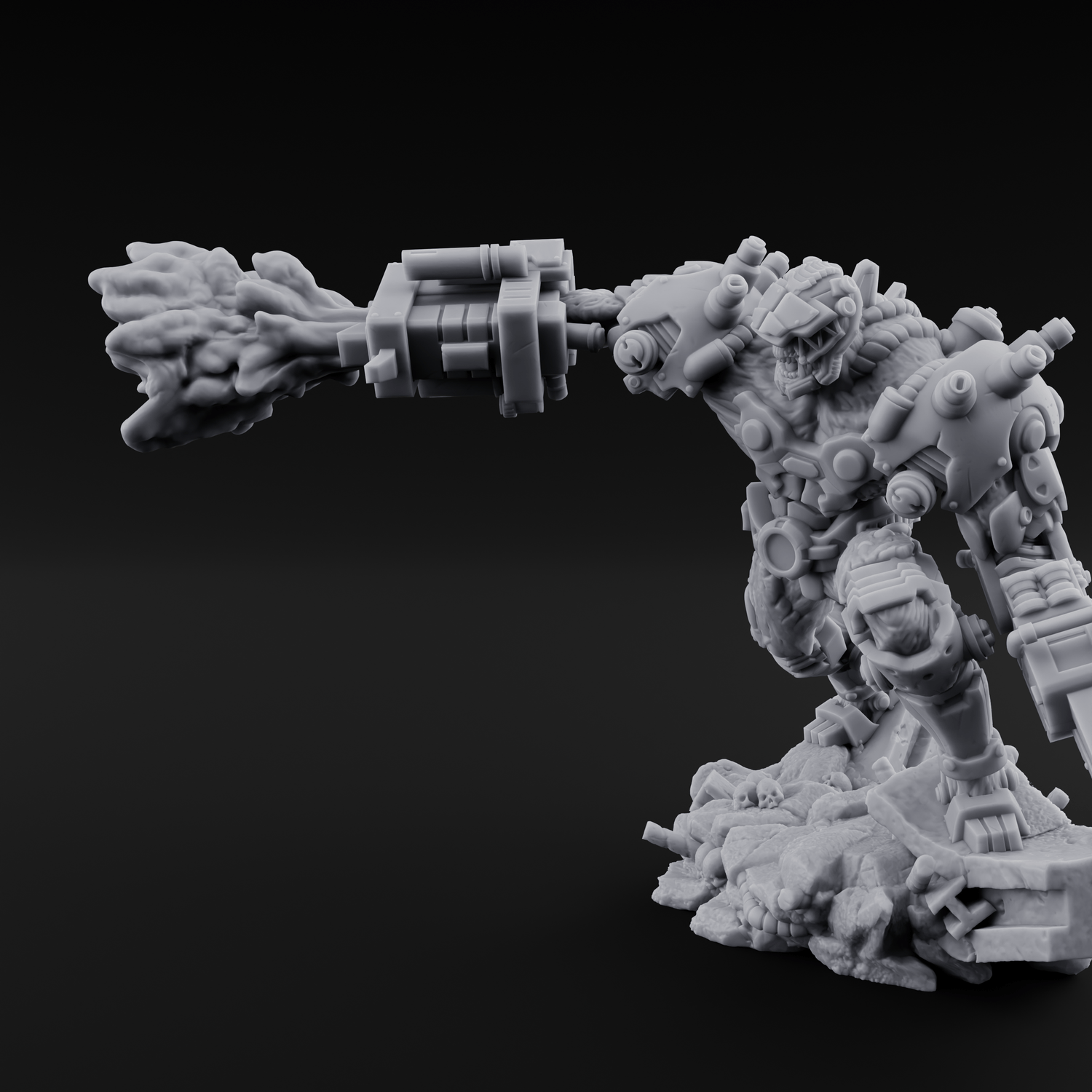 Stitched Together Wrong Necrolinked Wight D Miniature for Dungeons and Dragons, Pathfinder or other TTRPGs
