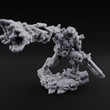 Stitched Together Wrong Necrolinked Wight D Miniature for Dungeons and Dragons, Pathfinder or other TTRPGs
