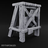 Everything Coming Up Roses Wooden Florist Market Piece B