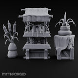 Everything Coming Up Roses Wooden Florist Market Set — D