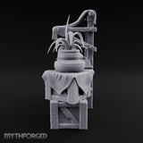 Everything Coming Up Roses Wooden Florist Market Piece D