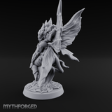 Blooming Majestically Dryad Matron Miniature for Dungeons and Dragons, Pathfinder or other TTRPGs