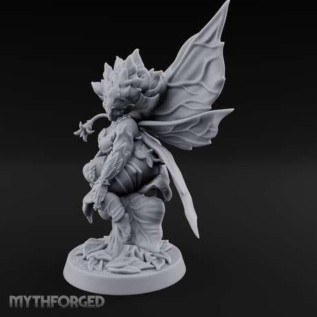 Blooming Majestically Dryad Matron Miniature for Dungeons and Dragons, Pathfinder or other TTRPGs