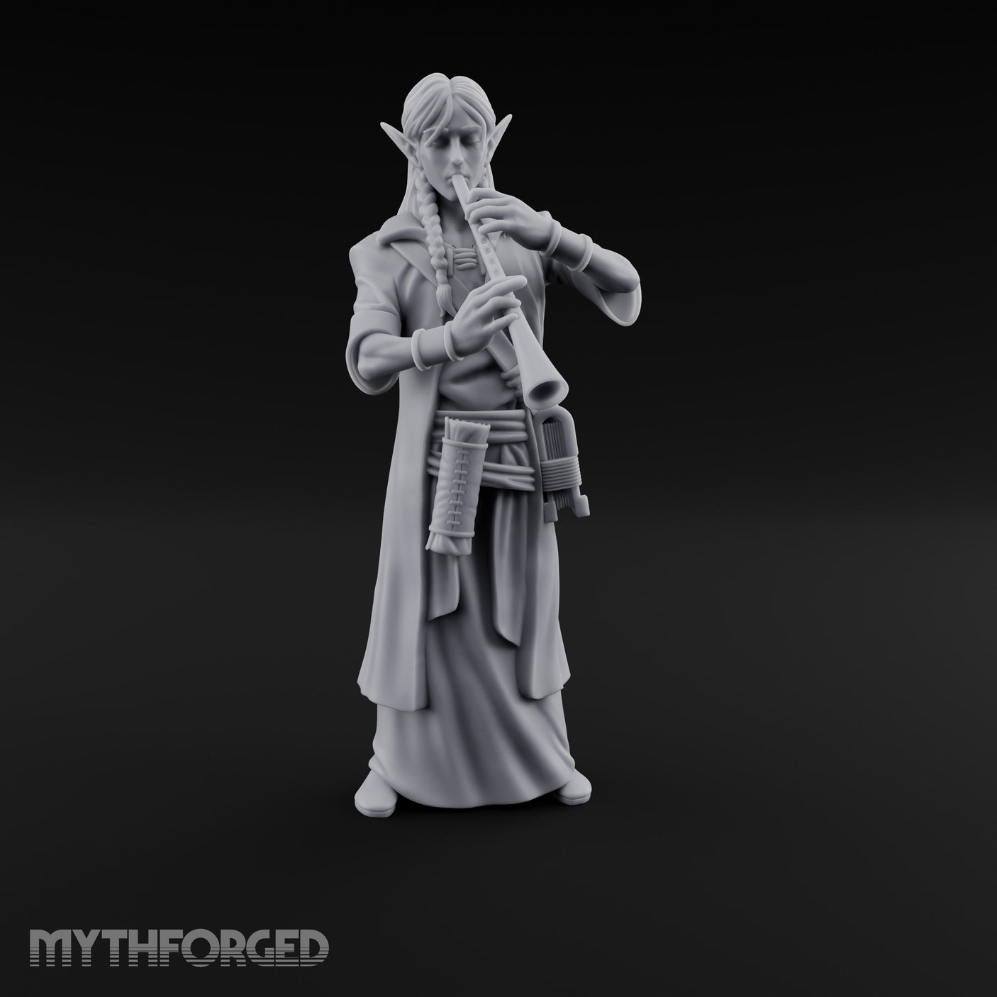 Flute Playing Elf Bard gallery 1