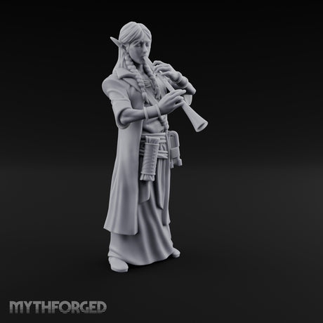 Flute Playing Elf Bard gallery 2