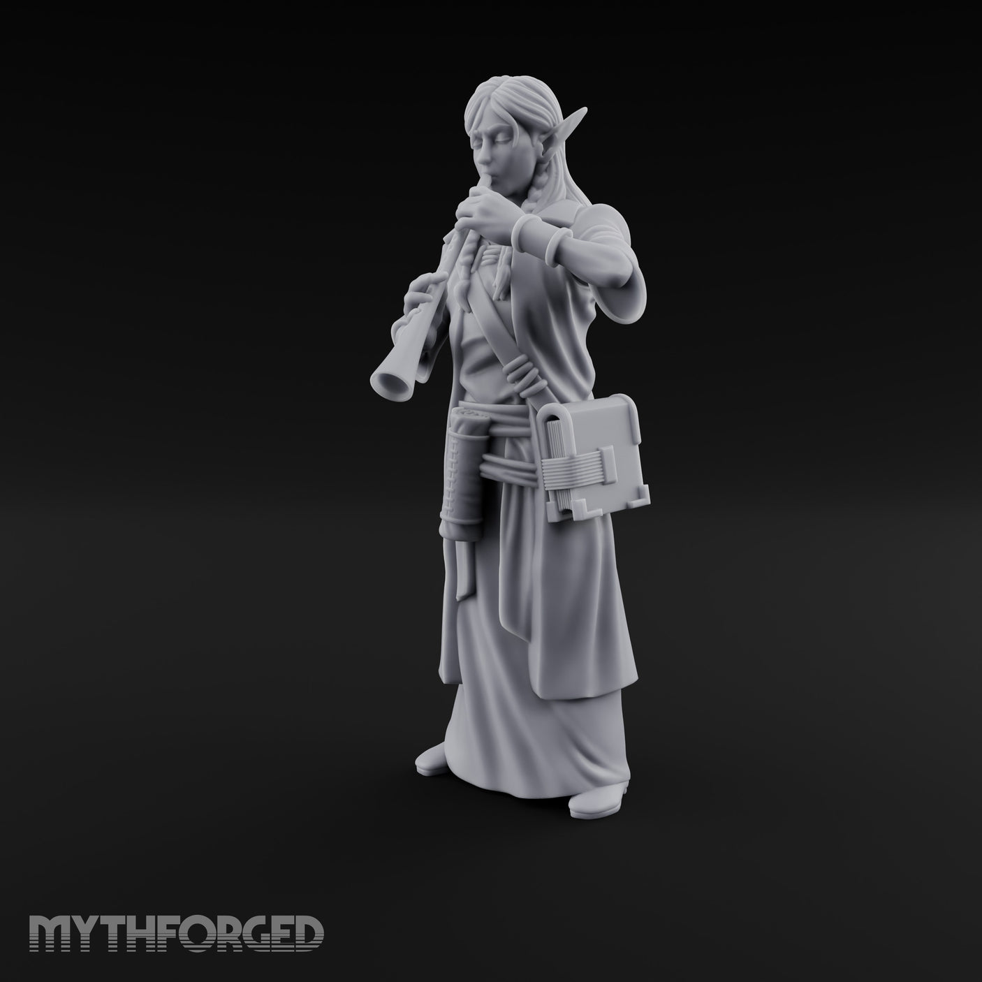 Flute Playing Elf Bard gallery 8