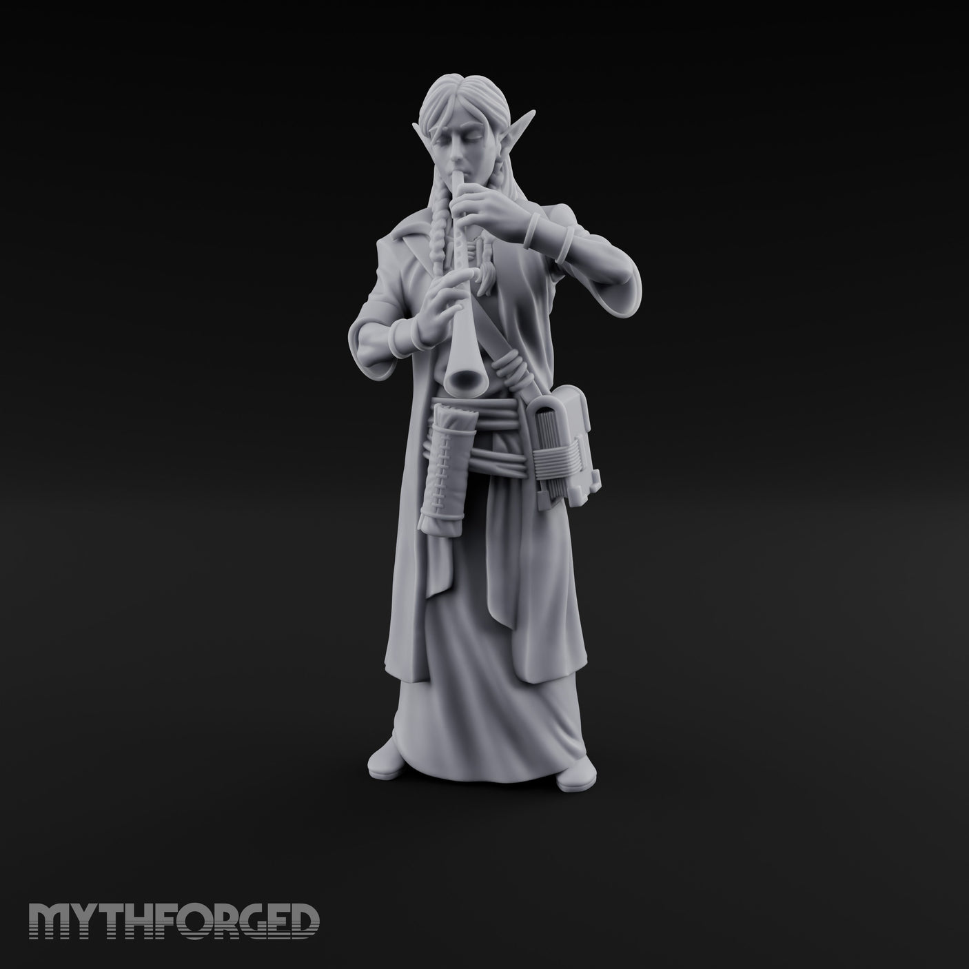 Flute Playing Elf Bard gallery 9