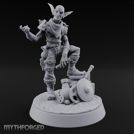 Foot Propped Gear Lounging Goblin Scrap Merchant gallery 1
