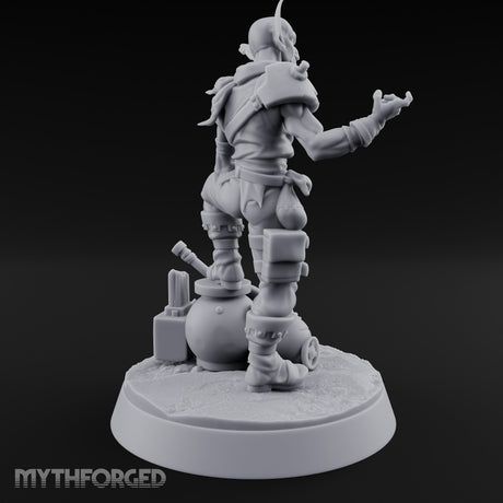 Foot Propped Gear Lounging Goblin Scrap Merchant gallery 4