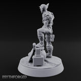 Foot Propped Gear Lounging Goblin Scrap Merchant gallery 6
