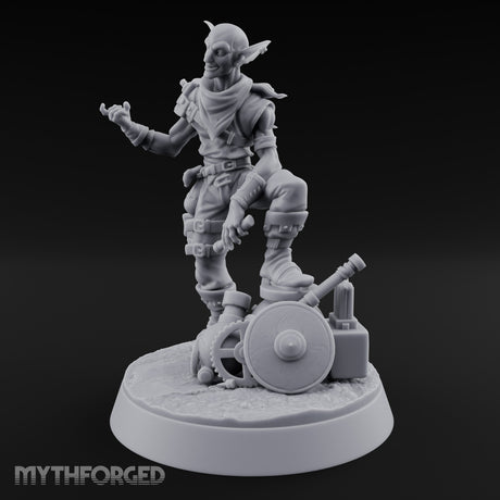 Foot Propped Gear Lounging Goblin Scrap Merchant gallery 8