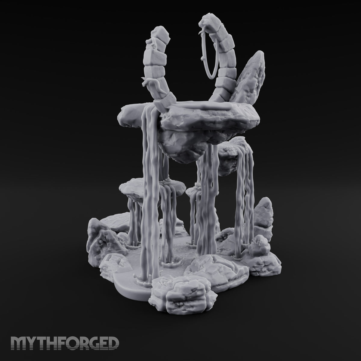 Wardens of the Mossy Threshold Forest Shrine Terrain C